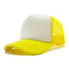 Gorra de Malla Esponjosa Logo Impreso Personalizado Multicolor Exportación Protección Solar Gorra de Béisbol Gorra Publicitaria Sombrero de Voluntario