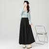 Falda Pantalón de Nueve Puntos Otoño 2025 Nuevo Aspecto Adelgazante de Maternidad Transpirable y Cómoda Pantalón Falda de Maternidad Otoño de Alta Elasticidad y Largo
