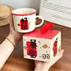 Taza Creativa Set de Regalo Pequeño Práctico para Clientes Caja de Regalo para Evento de Apertura Regalos Souvenirs