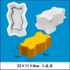 Moldes de Ladrillo de Colores, Ladrillos para Adoquines de Banqueta, Losetas para Carreteras, Ladrillos de Pavimentación, Ladrillos para Plazas de Parque, Moldes de Plástico