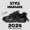 Zapatos de Hombre con Suela Gruesa Primavera Nuevos Versátiles Estilo Pareja Zapatos de Papá Zapatos con Elevador Interno Invisible Zapatos Deportivos Casuales para Hombre