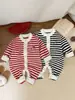 Ropa Roja de Otoño e Invierno para Bebé, Mono Súper Lindo para Bebé Niño, Suéter de Otoño para Bebés Pequeños, Ropa de Salida para Bebés
