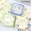 Colección de cuadernos de ladrillo de dibujos animados, cuadernos cuadrados de páginas coloridas, bloc de notas cuadrados, cuadernos de conveniencia de alta apariencia para estudiantes, comercio exterior