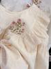 Nuevo Top sin Mangas Bordado para Niña Nuevo Verano Delgado Niña Bebé Niña Elegante Moda Bordado Estilo Ouruo