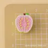 Miniaturas de frutas e alimentos de brinquedo, artesanato DIY criativo, presilhas de cabelo caseiras, acessórios de cola de creme, pequenas peças de resina, atacado
