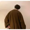 Chaqueta retro de estilo americano para hombre, otoño, diseño de nicho, combinación de colores, marca de moda, chaqueta informal holgada de calle para pareja