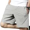 Shorts de Color Puro Holgados para Hombre de Verano Pantalones Casuales Finos Deportivos Fitness Pantalones de Cinco Puntos con Sensación de Hielo Pantalones de Chándal Personalización Personalizada