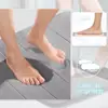 Alfombrilla gruesa de espuma viscoelástica para puerta, alfombrilla para puerta de entrada, juego de alfombrillas de suelo absorbentes antideslizantes para baño, alfombra simple para el hogar