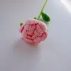 Flor de rosa girasol tejida a mano de lana ganchillo día de San Valentín flor al por mayor