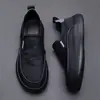 Zapatos Elevadores de Altura para Hombre Otoño Nuevos Zapatos de Tela Transpirable Slip-on Persona Perezosa Fáciles de Poner Transpirables Cómodos Casuales Ligeros para Hombre