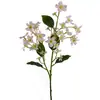 Flor artificial flor de seda flor de paulownia arreglo floral decoración interior floral juego de boda flor artificial flor de primavera flor de seda transfronteriza
