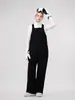 Nuevos pantalones de peto para esquiar para mujer, impermeables y cálidos, de corte holgado y transpirables, traje de esquí de una pieza para hombre, pantalones de nieve de calidad de exportación