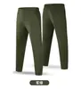 Pantalones de Polar Elástico de Alta Elasticidad, Pantalones Deportivos Cálidos Cepillados de Secado Rápido, Pantalones de Entrenamiento de Fútbol para Fitness con Bolsillos en la Cintura Trasera