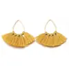 Pendientes de Aro Metálico con Borla de Abanico de Colores Accesorios para el Cabello Accesorios Colgantes Hechos a Mano DIY Colgante para Llave Colgante Pequeño