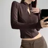 Nueva Chaqueta de Yoga para Mujer, Secado Rápido, Cardigan Deportivo Ajustado, Top de Manga Larga para Gimnasio y Correr, Ropa Exterior Casual Cómoda