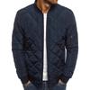 Chaqueta acolchada de algodón para hombre de Amazon, nueva chaqueta acolchada de algodón con cuello alto, abrigo corto acolchado de algodón para hombre, invierno 2023