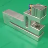 Máquina para Hacer Bolsas Punzonadora Neumática Máquina para Bolsas de Película Plástica con Adhesivo Punzonadora de Agujeros Transpirables Punzonadora de Agujeros Redondos Pequeños de 1-10 mm