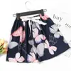 Pijama de Algodão e Seda de Comércio Exterior Novo de Verão Calça Feminina Fina Confortável Solta plus size Calça de Perna Larga Shorts de Algodão Wall Desenho Animado