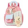 Mochila infantil, bolsa escolar para preescolar, diseño lindo para niñas, mochila para bebé para empezar el preescolar, estilo de dibujos animados, transpirable, mochila ligera para niños pequeños