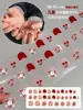 30 piezas de pegatinas para uñas infantiles sin horneado, lindas pegatinas de mini arte de uñas de dibujos animados para niñas, impermeables, de larga duración, no tóxicas, sin olor