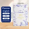 Amazon 2027 Planificador Diario en Inglés Transfronterizo A5 Libro de Horarios Planificador de Planificación Eficiente Logo Personalizado