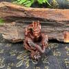 Madera de azufaifo Lei Madera de azufaifo viejo Pieza de mango tallada Placa Xianglong Colgante de dragón del zodiaco Joyería Escritorio Juego cultural Artesanía Adornos