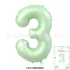 Globos Digitales de Tarjeta de 40 pulgadas Cubierta Dura Envueltos Individualmente Tarjeta de Papel Globos de Papel de Aluminio Globos de Decoración para Fiesta de Cumpleaños Venta al por Mayor