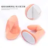 Tablero de Exhibición de Dedos Falsos para Práctica de Uñas Postizas y Diseños, con Adhesivo Posterior para Fijar Herramientas de Uñas