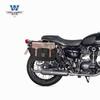 Muscle car Lobo adecuado para Kawasaki W800 alforja alforja retro caja lateral modificación bolsa para casco cinturón impermeable liberación rápida especial