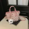 Bolsa de Mão Fashion de Couro Relevo Estilo Verão 2026 de Alta Qualidade, Personalidade de Nicho, Simples, de Ombro Único, Transversal, Modelo Saco