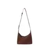 Bolsa de Ombro Única Chic de Design de Nicho Casual 2026 Moda Popular Tecida para o Trabalho Simples Retrô Bolsa Tote de Braço