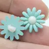 Botões Floridos Coloridos Margarida Botões Altos de Resina Suéter Cardigã Jaqueta Botões Floridos Fofos em Estoque