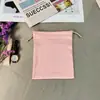 Bolsa de Almacenamiento de Viaje de Satén Suave como la Seda Bolsa con Cordón para Equipaje Bolsa de Tela Tamaño Ropa Interior Bolsa a Prueba de Polvo