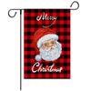 Decoração de Natal temu Bandeira de Jardim Dupla Face Linho Impressão Decoração Ao Ar Livre Bandeira do Pátio Bandeira de Jardim Impressa