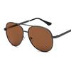 Óculos de Sol Polarizados Metálicos Masculinos Toad para Dirigir Pescar Óculos Anti-UV Lentes Fotocromáticas de Barra Dupla