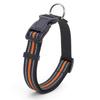 Collares reflectantes para perros en stock, collares reflectantes de nailon para gatos y perros, collares para mascotas, collares trenzados para perros grandes