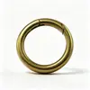 Fecho de Mola Redondo de Latão Selecionado Fecho de Colar Prata Dourado Acessórios de Joia Cor Bronze Antigo Argola de Mola para Chaveiro