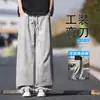 Pantalones Casuales de Pierna Ancha para Hombre Verano 2026, Corte Recto, Ajuste Holgado, Deportivos, Pantalones para Hombre de Talla Grande