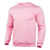 Procesamiento y Personalización de Sudaderas para Hombre y Mujer, Sudaderas Casuales, Sudaderas de Manga Larga con Cuello Redondo de Color Sólido, Sudaderas con Capucha Publicitarias, Ventas Directas de Fábrica