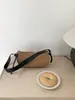 Bolso de Axila Esmerilado de Gama Alta de Nicho Coreano para Mujer Bolso Bandolera Retro de Gamuza Versátil Bolso Almohada