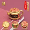 Colgante Nuevo Estilo Ruleta de la Fortuna de Mahjong Artesanías de Regalo Colgante para Llavero Adorno de Mano Venta al por Mayor