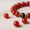 Pulseras de Ágata Roja Grado 7A de los Doce Santos Patronos del Zodiaco para Hombres y Mujeres, Cuentas de Ágata Natural de Buda