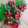 Modelo de Fio de Lichia Simulada Feizi Xiaolongan Longan Frutas Plásticas Falsas Adereços de Fotografia Decoração de Modelo Sala de Aula Materiais Didáticos