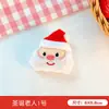 Accesorios de Navidad Bolsa de Peluche Linda de Papá Noel Colgante Muñeca Pequeña Pines de Navidad Accesorios para Ropa Broche