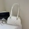 Bolsa de Ombro Acolchoada Texturizada Shuai Mi Home para Mulheres 2026 Novo Modelo Moda de Nicho Bolsa de Mão para o Trabalho Grande Capacidade Bolsa Almofada