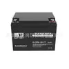 Batería Jingwei 6-Gfm-38-Yt Libre de Mantenimiento 12V38Ah Sistema de Distribución de Energía Panel DC EPS