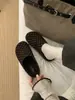Otoño/Invierno 2026 Mocasines Perezosos de Media Punta para Mujer con Suela Gruesa de Lunares y Forro de Felpa, Zapatillas Versátiles