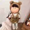 Boneca Espanhola de Batata Mia 24cm Boneca 30cm Menina Feita à Mão DIY Waldorf com Roupas Trocáveis