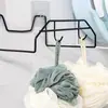 Estante para lavabo de baño sin perforaciones estante de almacenamiento para inodoro gancho para lavabo montado en la pared del baño estante de almacenamiento montado en la pared