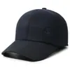 Gorra de béisbol de cuero liso de color sólido transfronteriza sombrero para exteriores para hombres de mediana edad y ancianos con terciopelo grueso resistente al viento cálido sombrero de pico